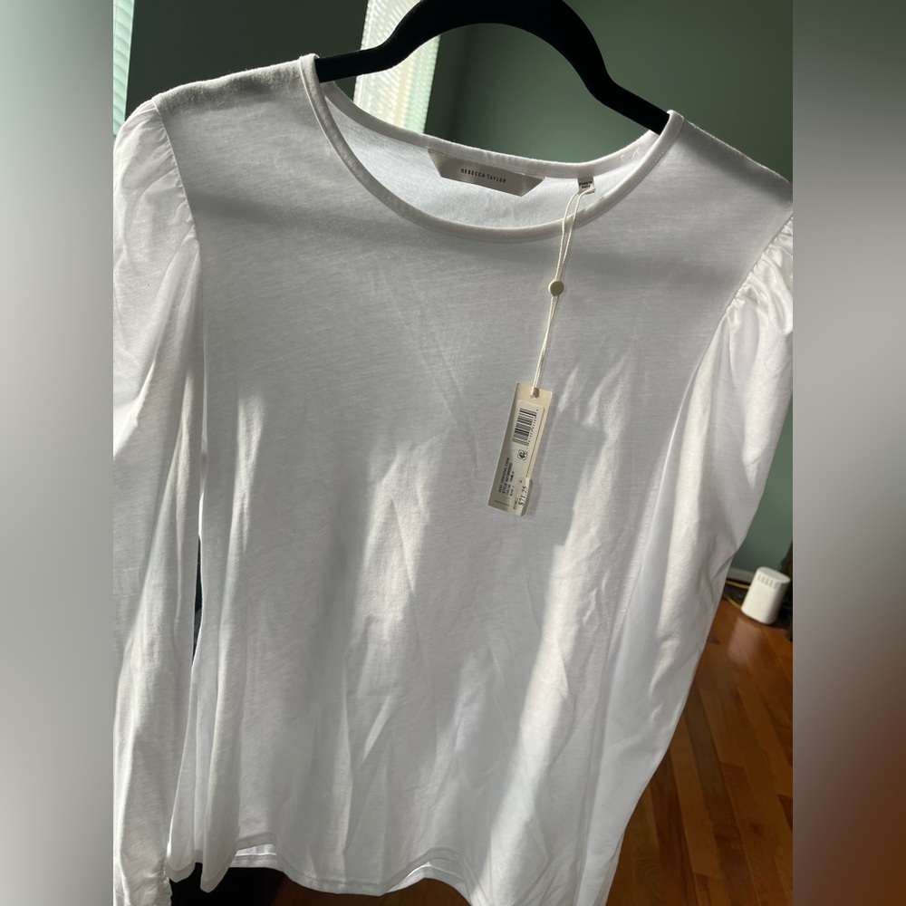 NWT Rebecca Taylor shirt. Size L